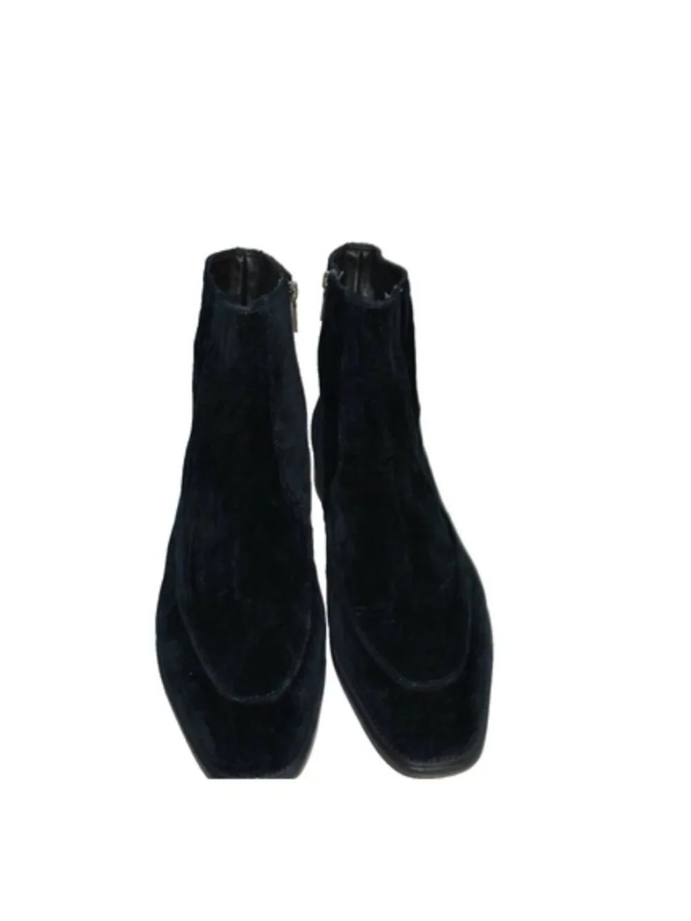 John Varvatos Amsterdam Apron Boot In Midnight Blue Size 13